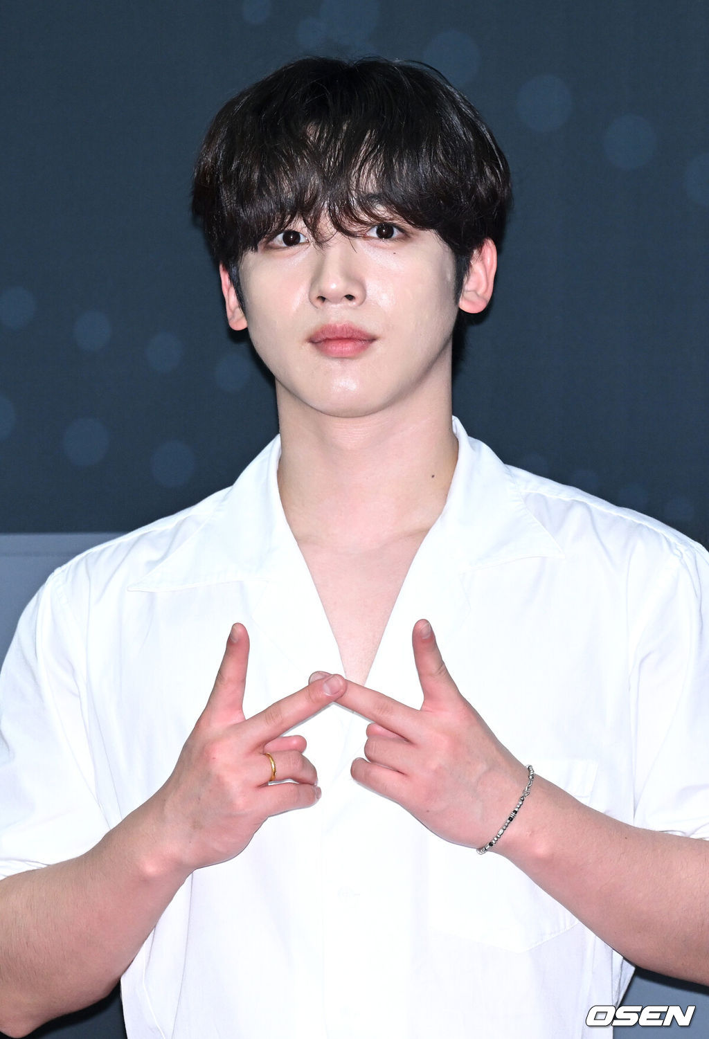 9일 오후 인천문학경기장 주경기장에서 ​‘2023 INK 콘서트’ 가 열렸다.그룹 위아이 김요한이 포즈를 취하고 있다. 2023.09.09 /sunday@osen.co.kr