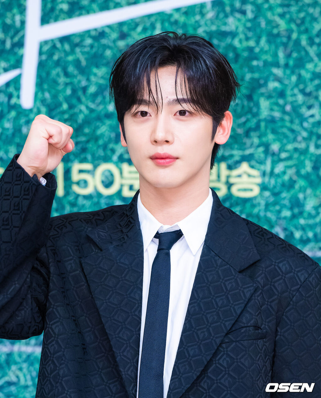 25일 오후 서울 목동 SBS 사옥에서 SBS 새 금토드라마 ‘트라이:우리는 기적이 된다’(이하 ‘트라이’) 제작발표회가 진행됐다.배우 윤계상와 임세미, 김요한가 출연하는 드라마 '트라이'는 예측불허 괴짜감독 주가람(윤계상)과 만년 꼴찌 한양체고 럭비부가 전국체전 우승을 향해 질주하는 코믹 성장 스포츠 드라마다.배우 김요한이 포즈를 취하고 있다.   2025.07.25 / soul1014@osen.co.kr