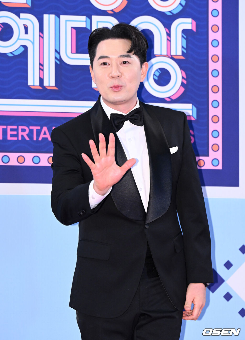 29일 오후 서울 상암 MBC 미디어센터에서 2022 MBC 방송연예대상 레드카펫 행사가 진행됐다.방송인 붐이 레드카펫을 밟고 있다. 2022.12.29 /sunday@osen.co.kr