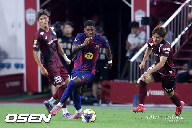 [사진] 바르셀로나 프리시즌 경기를 치른 래시포드 / ⓒGettyimages(무단전재 및 재배포 금지)
