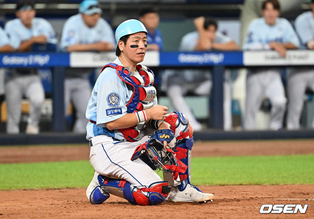 삼성 라이온즈 강민호 107 2025.08.01 / foto0307@osen.co.kr