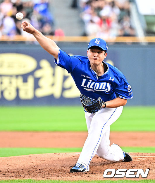 삼성 최원태. / OSEN DB
