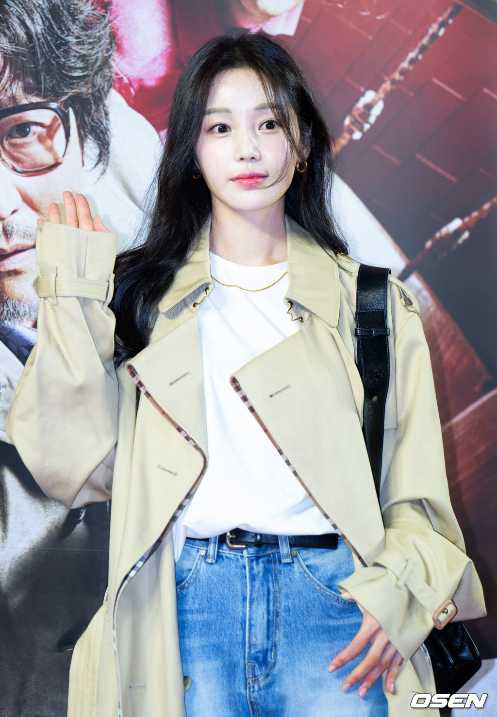 20일 오후 서울 강남구 삼성동 메가박스 코엑스에서 영화 ‘거미집’ VIP 시사회 포토월 행사가 열렸다. 배우 남규리가 포토타임을 갖고 있다. 2023.09.20 / ksl0919@osen.co.kr  