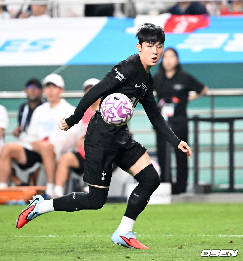 토트넘 양민혁 2025.08.03 /sunday@osen.co.kr