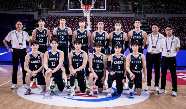 [사진] 호주전 대패를 당한 남자농구대표팀 / FIBA 제공