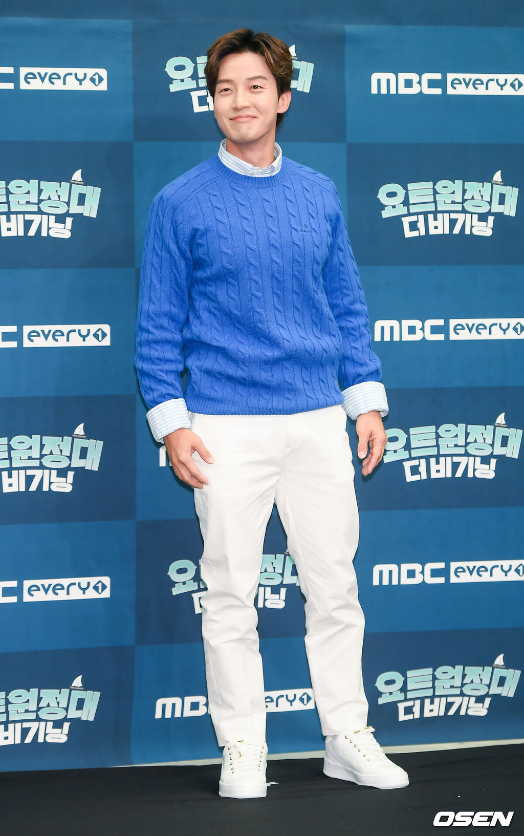 26일 오후 서울 상암동 스탠포드 호텔에서 MBC에브리원 예능프로그램 '요트원정대: 더 비기닝' 제작발표회가 진행됐다.겁 없는 요트 쌩초보들이 요트에 도전해, 맨몸으로 요트에 대해 알아가며 즐거움을 느끼는 여정을 담은 요트 튜토리얼 버라이어티. 장혁, 허경환, 최여진, 소유가 서해안 종주에 나서는 이야기를 담는다.개그맨 허경환이 포즈를 취하고 있다. /  soul1014@osen.co.kr