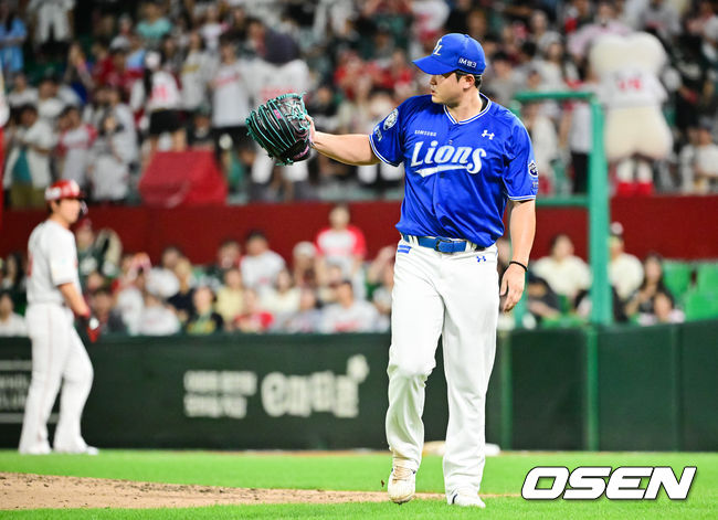 삼성 최원태. / OSEN DB