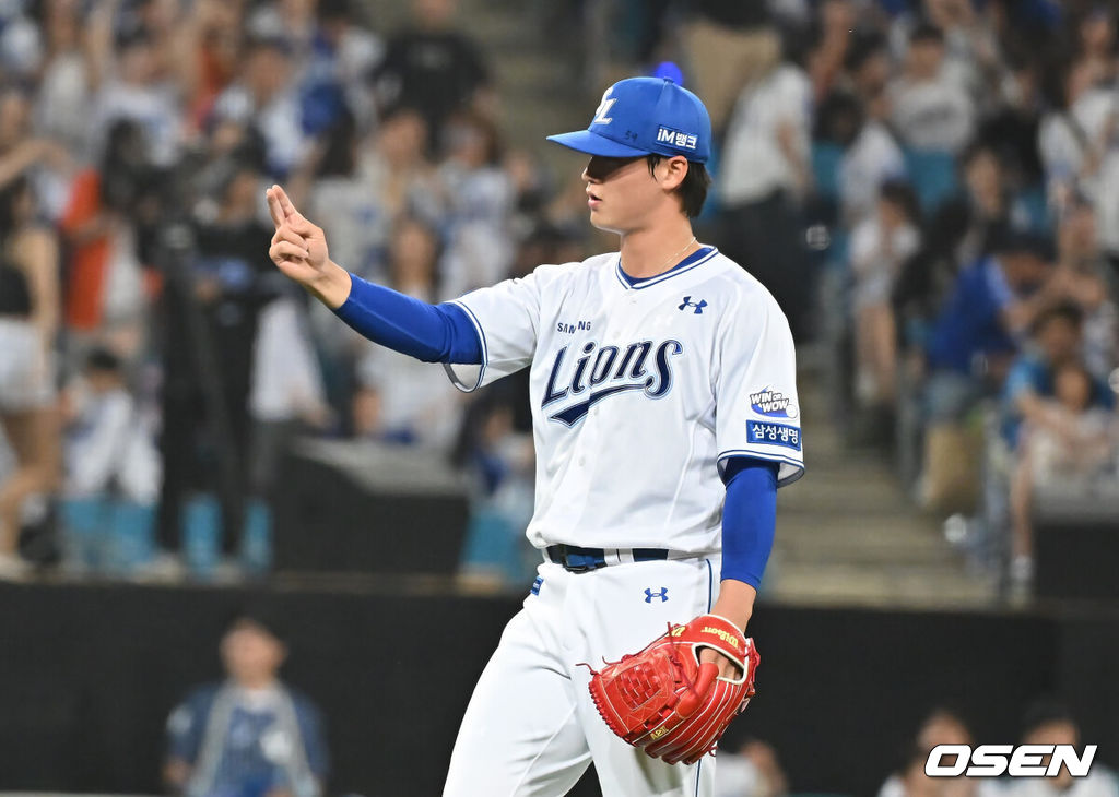 삼성 라이온즈 이호성 076 2025.06.25 / foto0307@osen.co.kr