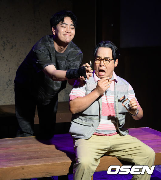 13일 오후 서울 종로구 대학로 대학로 아트하우스에서 연극 '서울의 별' 프레스콜 및 기자간담회가 열렸다. 정은표가 프레스콜에 참석하고 있다.