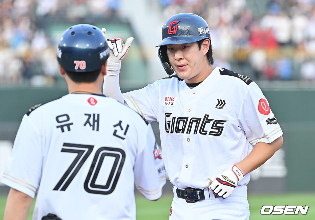 롯데 나승엽 / OSEN DB