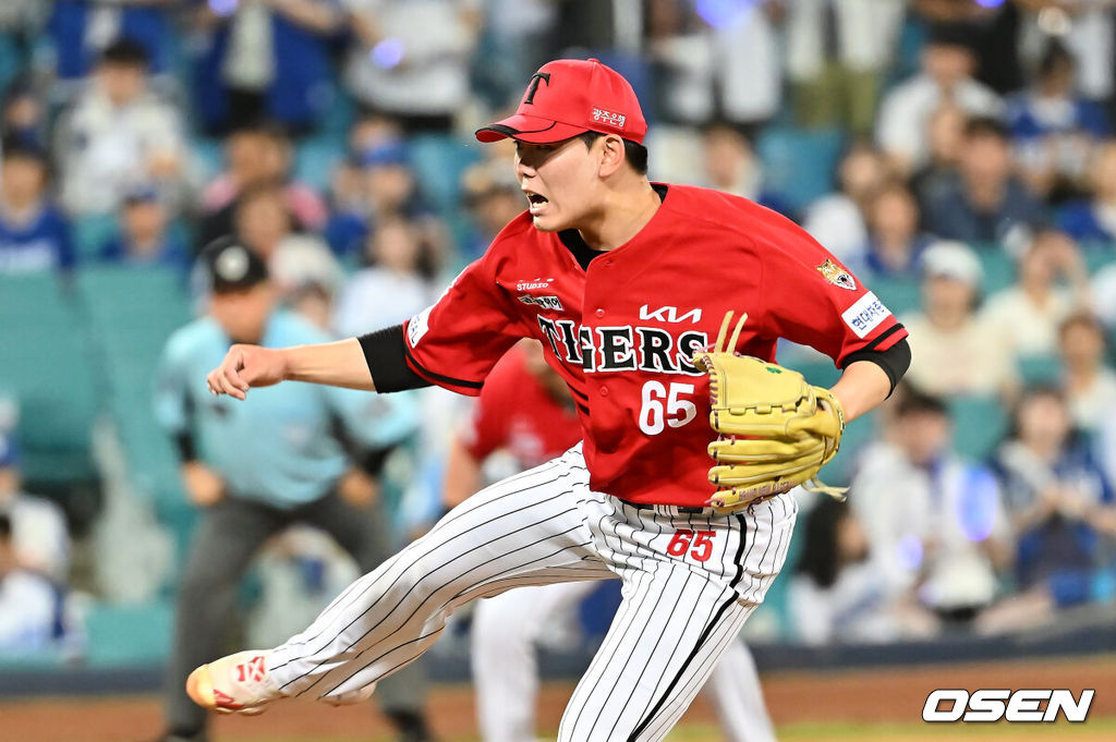 KIA 타이거즈 성영탁 034 2025.08.13 / foto0307@osen.co.kr