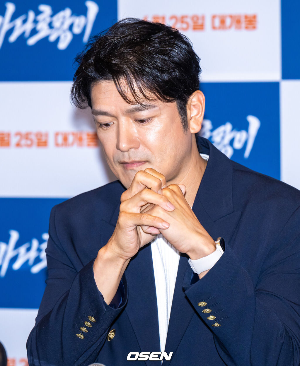 16일 서울 코엑스 메가박스에서 영화 ‘바다호랑이’ 언론시사회가 진행됐다.정윤철 감독이 연출한 '바다호랑이'는 세월호 잠수사 경수(이지훈 분)가 고통을 극복하고 가족의 품으로 돌아가는 여정을 그린다. 세월호 참사 당시 실종자 수색에 투입된 고(故) 김관홍 잠수사의 실화를 바탕으로 한 김탁환의 소설 '거짓말이다'가 원작이다.배우 이지훈이 생각에 잠겨 있다.   2025.06.16  / soul1014@osen.co.kr