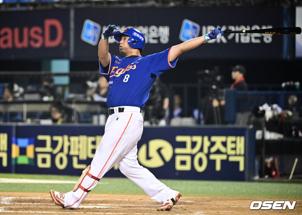 한화 노시환. 2025.08.08 /cej@osen.co.kr