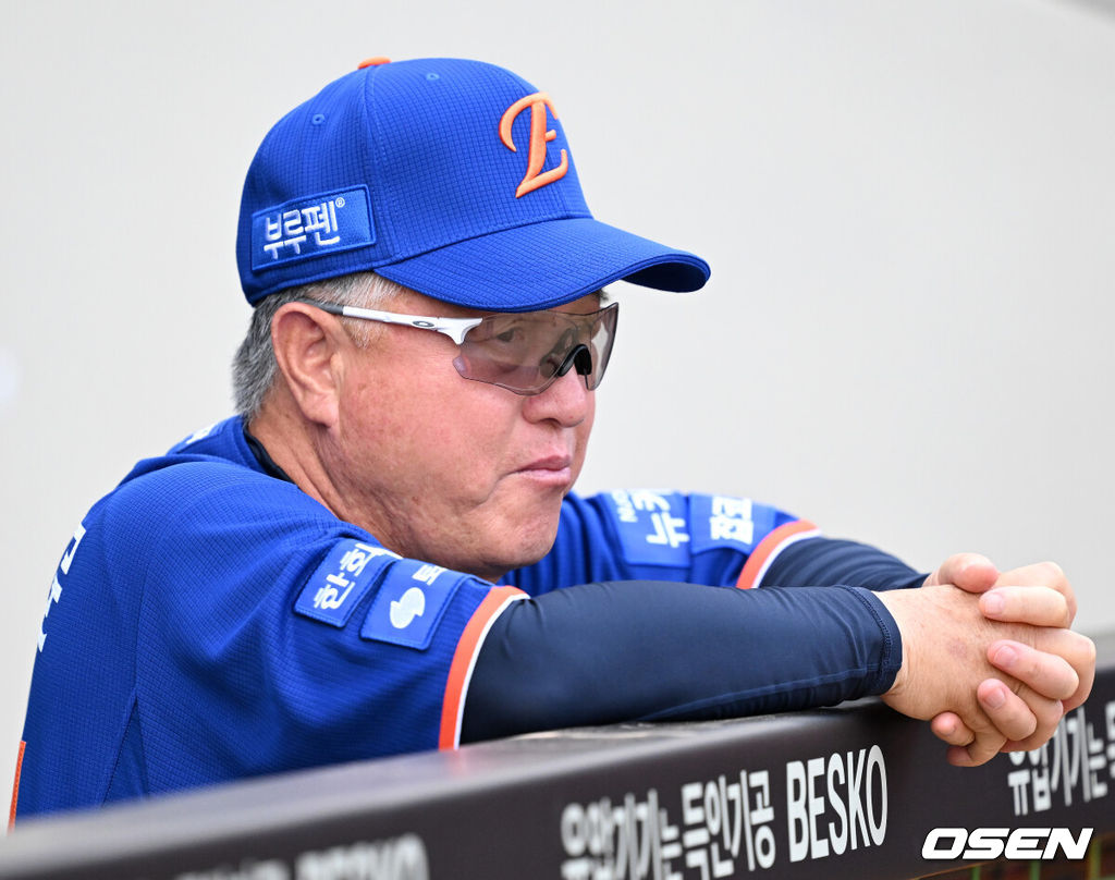 한화 김경문 감독 2025.08.01 /sunday@osen.co.kr