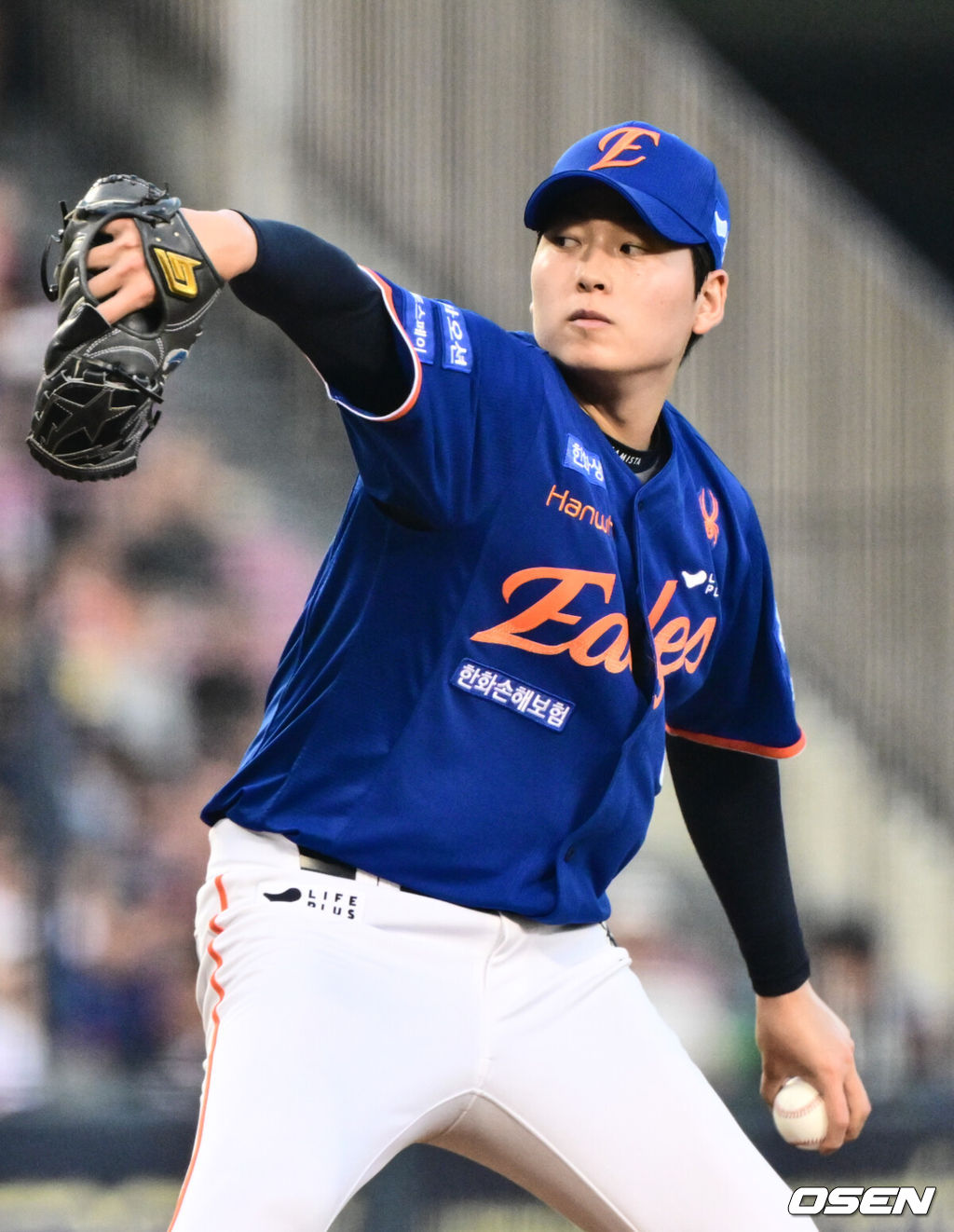 한화 조동욱. 2025.08.09 /cej@osen.co.kr
