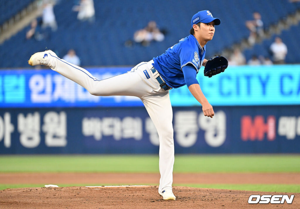 삼성 라이온즈 원태인 084 2025.08.20 / foto0307@osen.co.kr