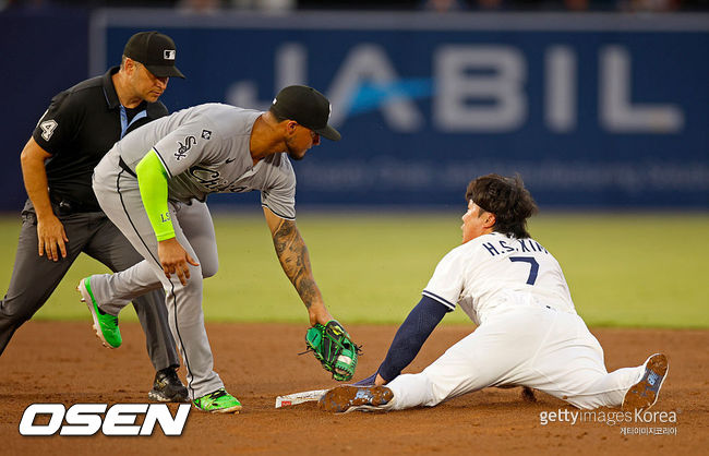 [사진] 김하성 ⓒGettyimages(무단전재 및 재배포 금지)