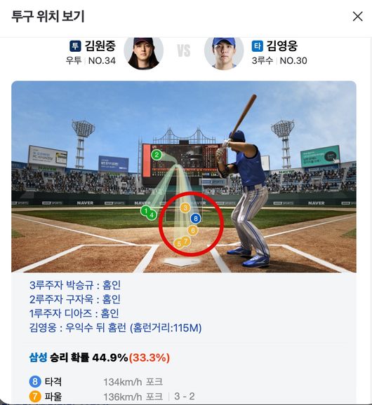 네이버 문자 중계