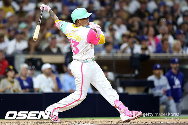 [사진] 샌디에이고 매니 마차도. ⓒGettyimages(무단전재 및 재배포 금지)