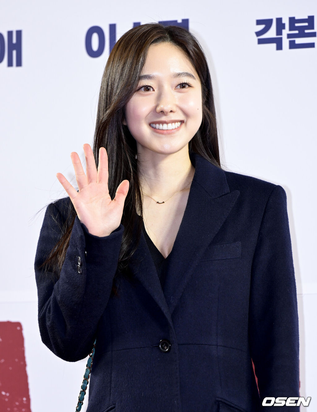 영화 '데드맨(감독 하준원)’ VIP 시사회 포토월 행사가 6일 오후 서울 메가박스 코엑스에서 열렸다.방송인 이혜성이 포즈를 취하고 있다.  2024.02.06 /cej@osen.co.kr