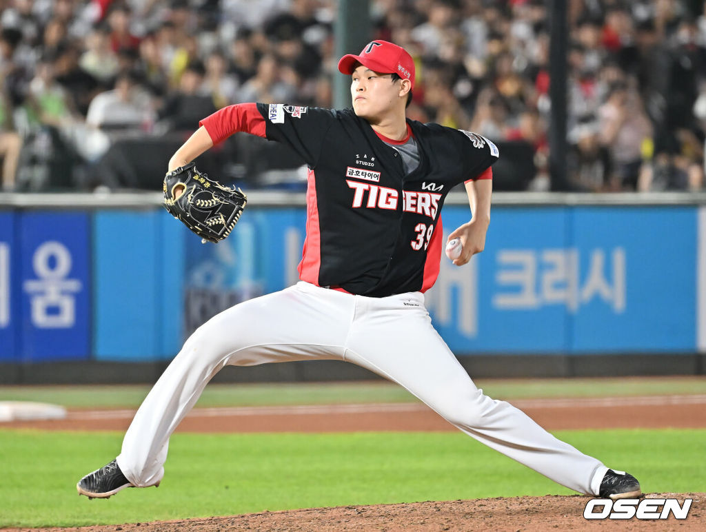KIA 투수 최지민 / OSEN DB