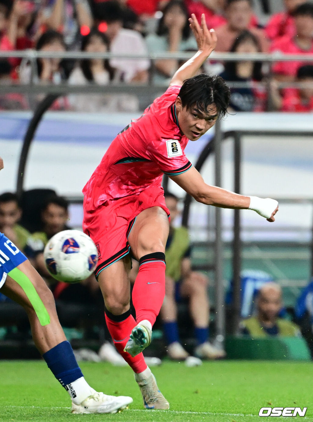 남자 축구 대표팀 오현규. 2025.06.10 /cej@osen.co.kr