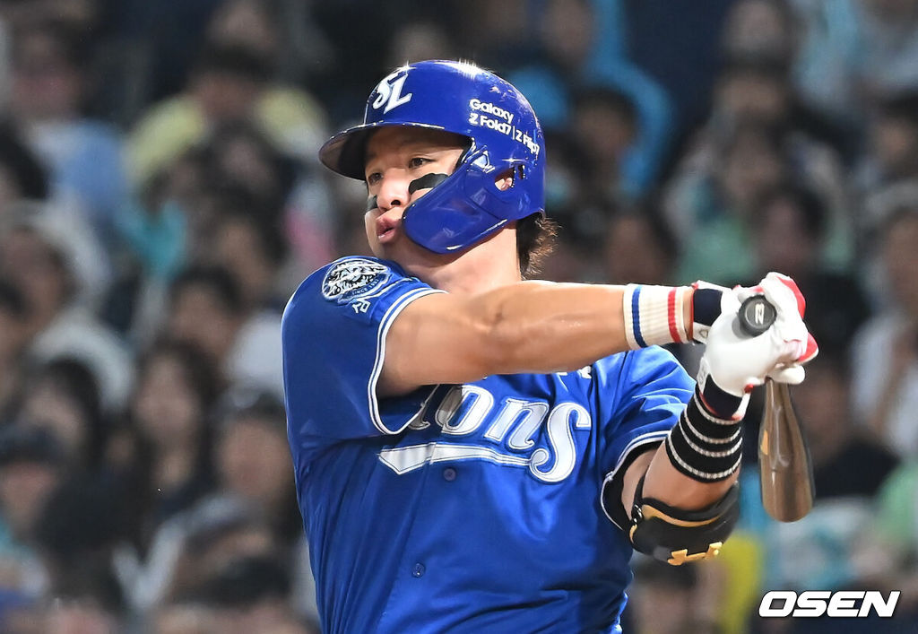 20250819 삼성 라이온즈 강민호 063 2025.08.19 / foto0307@osen.co.kr