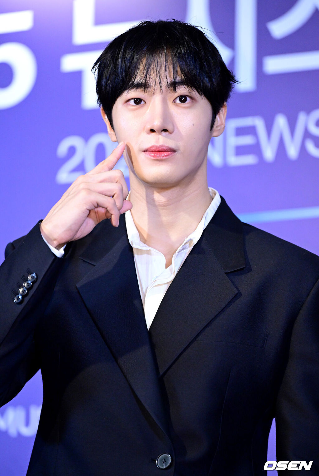 28일 오후 서울 소공동 롯데호텔에서 ‘2025 뉴시스 한류엑스포’ 행사가 열렸다.이날 행사에는 아이유, 이정재, 이준혁, 이주빈, 에이티즈, 피원하모니, 스테이씨, 비트펠라하우스, 추영우, 키키, 황가람, 리센느 등이 참석했다.배우 추영우가 포토타임을 하고 있다. 2025.08.28 / dreamer@osen.co.kr