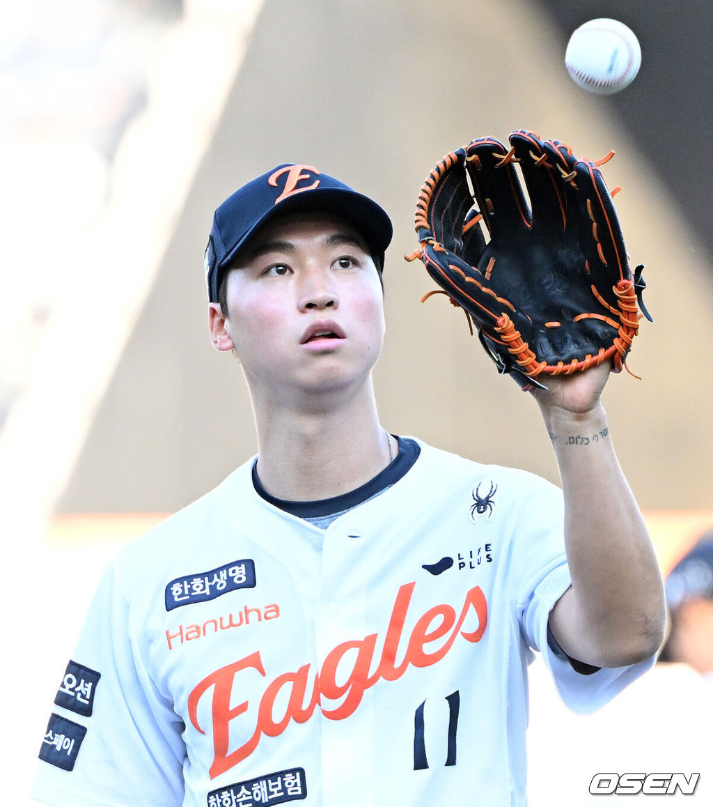 한화 엄상백. 2025.07.08 /sunday@osen.co.kr