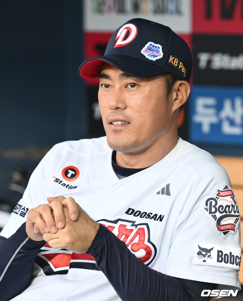 두산 조성환 감독대행. 2025.08.28 /cej@osen.co.kr