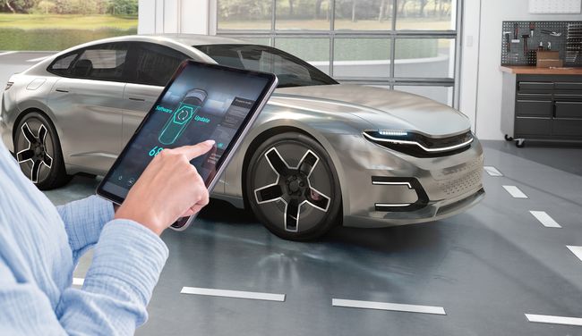 보쉬가 제시한 소프트웨어 중심 모빌리티(Bosch software-driven mobility).