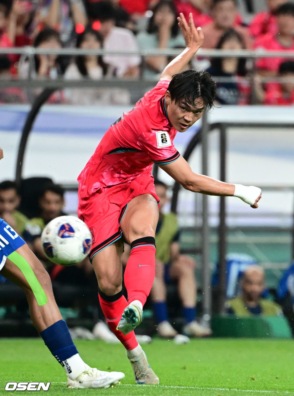 남자 축구 대표팀 오현규. 2025.06.10 /cej@osen.co.kr