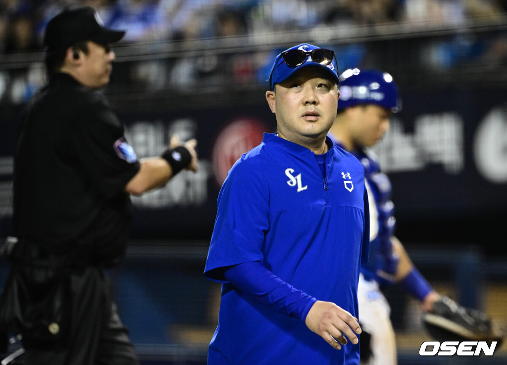 삼성 박진만 감독./OSEN DB