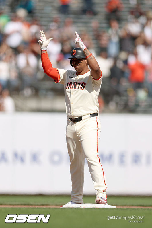 [사진] 샌프란시스코 자이언츠 라파엘 데버스. ⓒGettyimages(무단전재 및 재배포 금지)