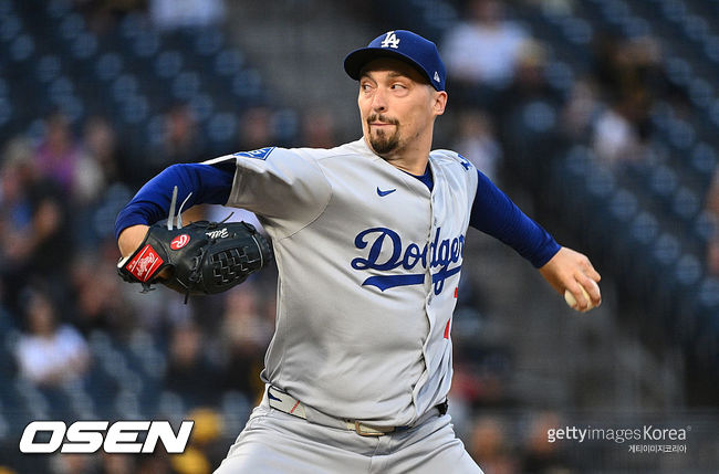 [사진] LA 다저스 블레이크 스넬. ⓒGettyimages(무단전재 및 재배포 금지)