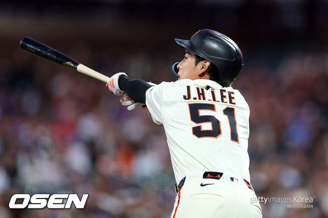 [사진] 샌프란시스코 자이언츠 이정후. ⓒGettyimages(무단전재 및 재배포 금지)