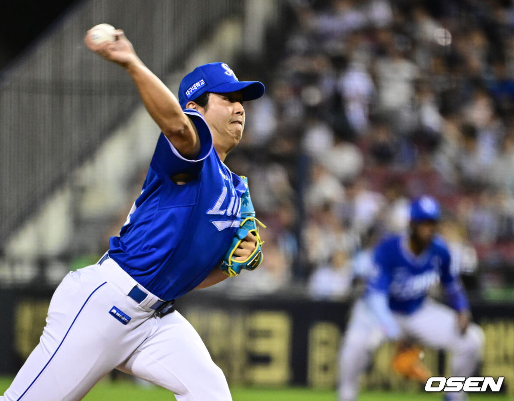 삼성 양창섭. 2025.08.27 /cej@osen.co.kr