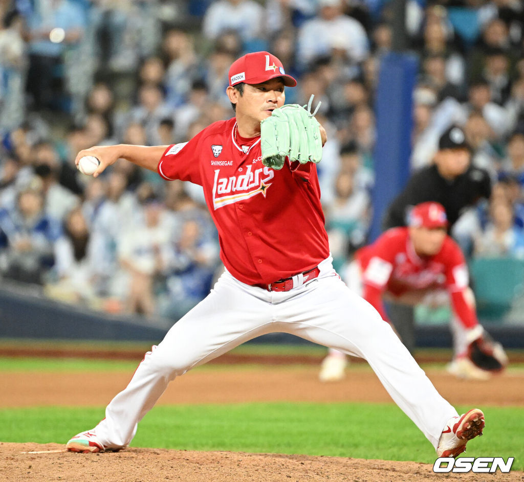 SSG 랜더스 노경은. /OSEN DB