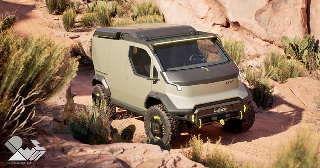 2025 IDEA 디자인 어워드 은상 수상작 기아 PV5 위켄더.