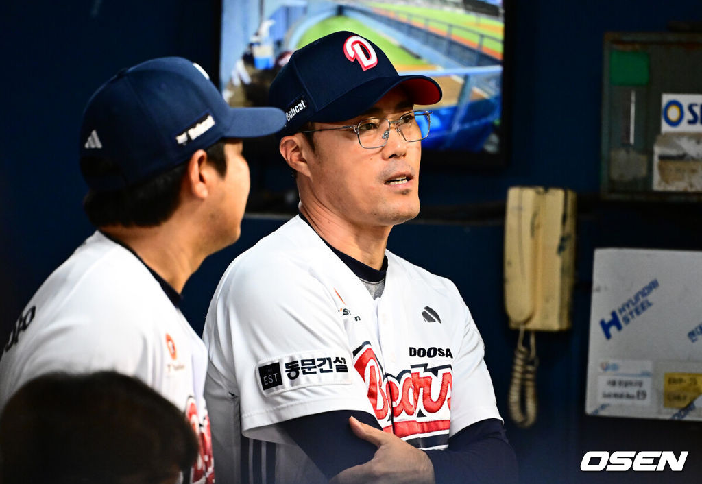 조성환 두산 감독대행 / OSEN DB