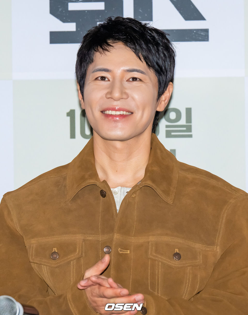 24일 오후 서울 롯데시네마 월드타워점에서  영화 ‘보스’ 언론시사회가 진행됐다.'보스'는 조직의 미래가 걸린 차기 보스 선출을 앞두고 각자의 꿈을 위해 서로에게 보스 자리를 치열하게 양보하는 조직원들의 필사적인 대결을 그린 코믹 액션 영화로 오는 10월 3일 개봉된다.배우 이규형이 미소 짓고 있다.. 2025.09.24 / soul1014@osen.co.kr