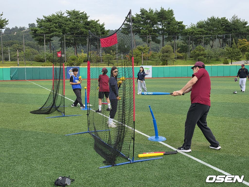 2025 KBO 야구로 통하는 티볼캠프. /OSEN DB
