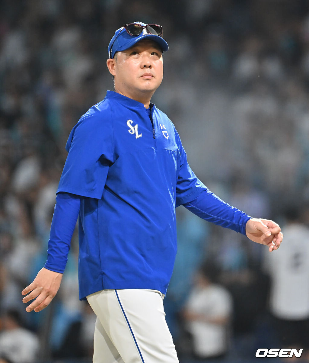 20250819 삼성 라이온즈 박진만 감독 008 2025.08.19 / foto0307@osen.co.kr
