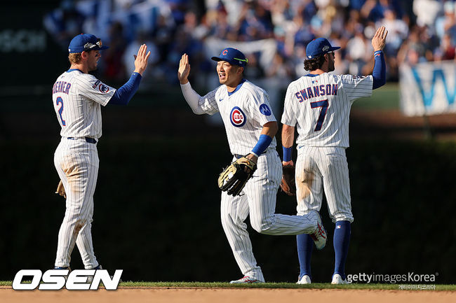 [사진] 컵스 선수들. ⓒGettyimages(무단전재 및 재배포 금지)