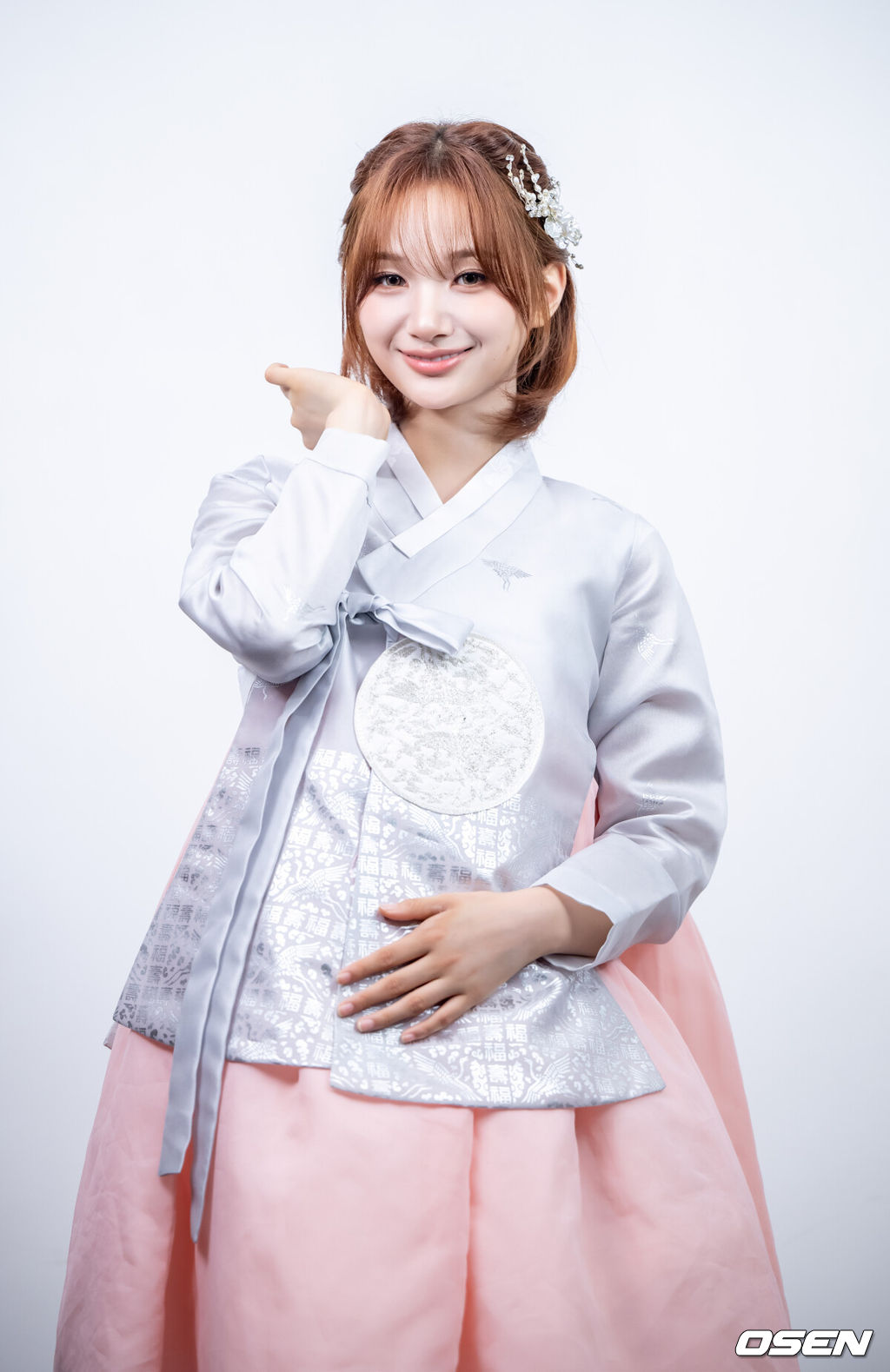그룹 이프아이 샤샤 한복 인터뷰. 2025.10.04 / dreamer@osen.co.kr