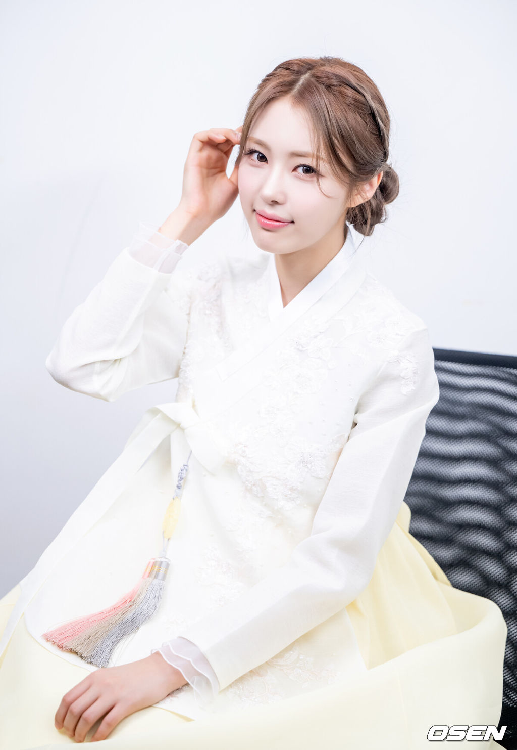 그룹 이프아이 원화연 한복 인터뷰. 2025.10.04 / dreamer@osen.co.kr