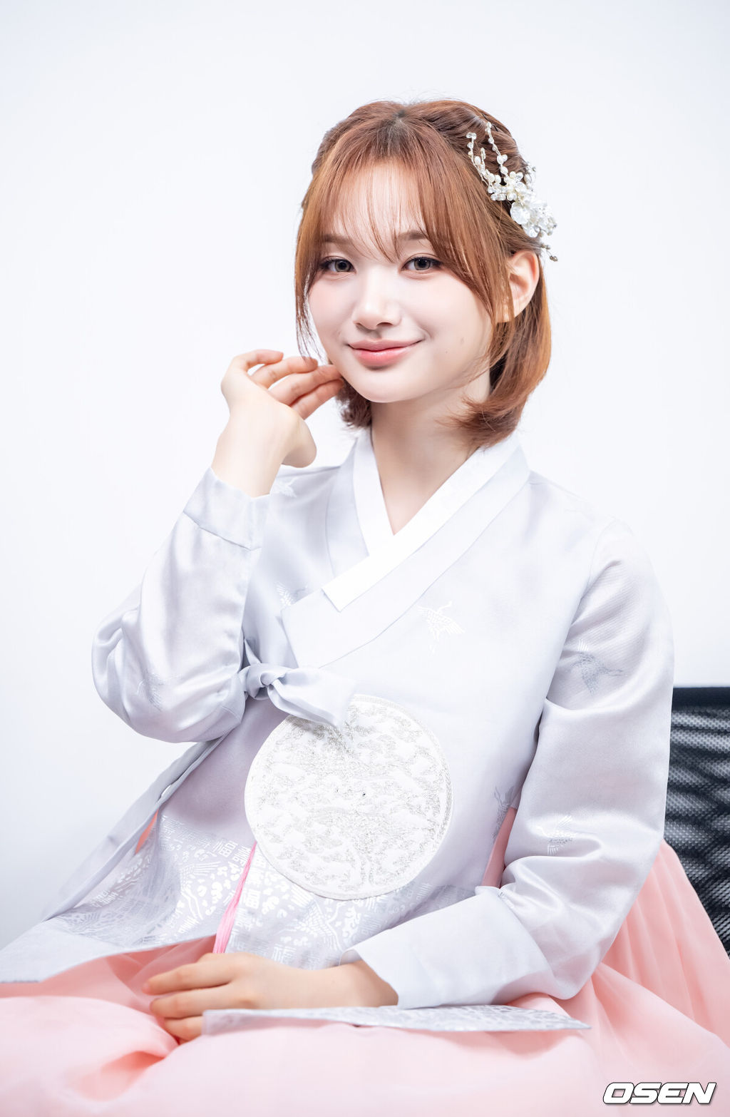 그룹 이프아이 샤샤 한복 인터뷰. 2025.10.04 / dreamer@osen.co.kr
