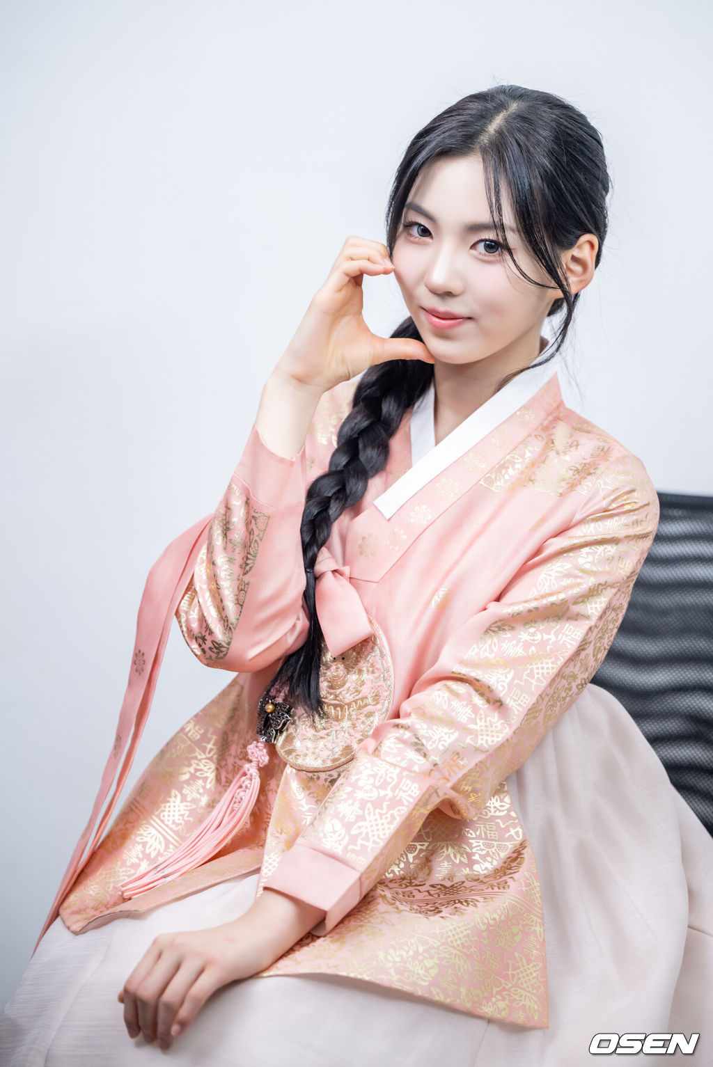 그룹 이프아이 미유 한복 인터뷰. 2025.10.04 / dreamer@osen.co.kr