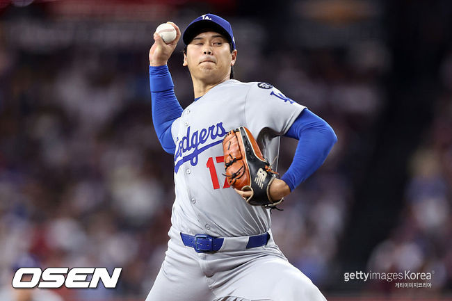 [사진] LA 다저스 오타니 쇼헤이. ⓒGettyimages(무단전재 및 재배포 금지)