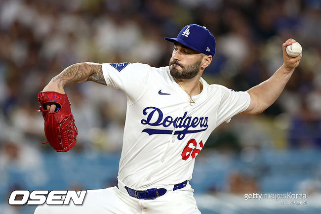 [사진] LA 다저스 태너 스캇. ⓒGettyimages(무단전재 및 재배포 금지)